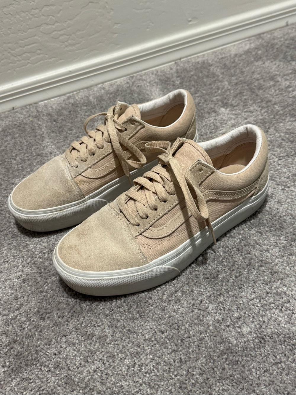Nude platform Vans - Picture 2 of 6